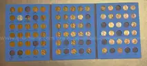 1941 - Wheat Penny Book Set Collection with Steel Pennies