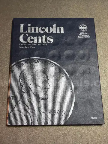 1941 - Wheat Penny Book Set Collection with Steel Pennies