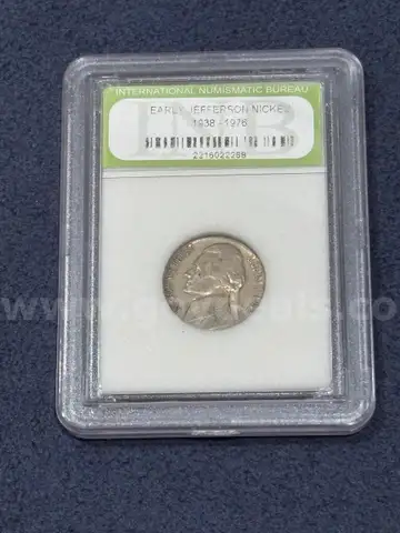 1952 - Early Jefferson Nickel