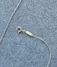 Tiffany &#x26; Co Silver 925 T Smile Necklace