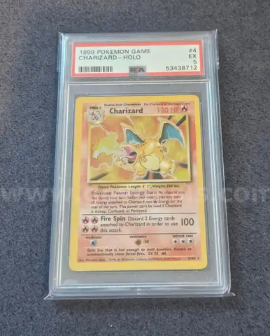 1999 Holo Charizard Pokemon Card