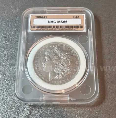 1884-O Morgan Silver Dollar Coin
