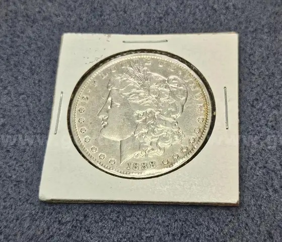 1888 Morgan Silver Dollar Coin