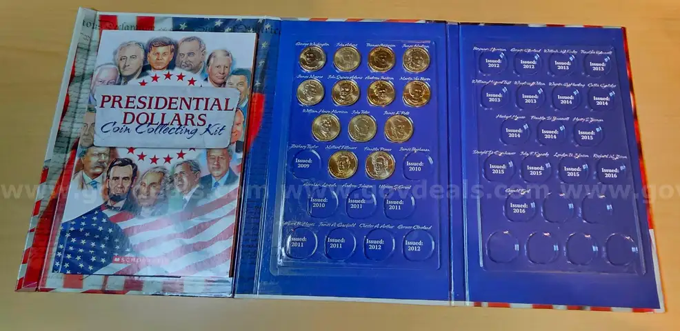 Presidential Dollars Coin Collection