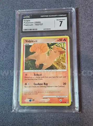 2009 Vulpix Platinum Pokemon Card
