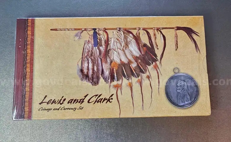 Sealed Lewis and Clark Silver Dollar Coin Set
