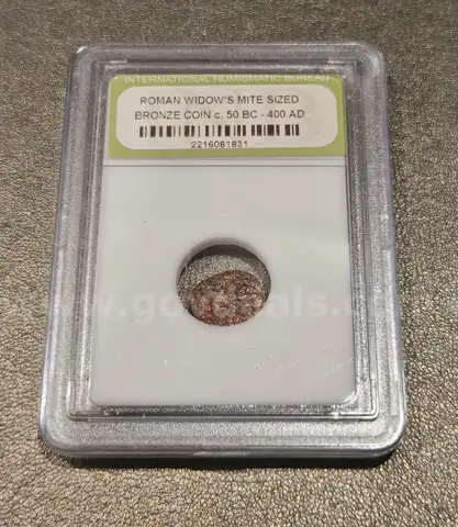 Roman Widows Mite Ancient Coin
