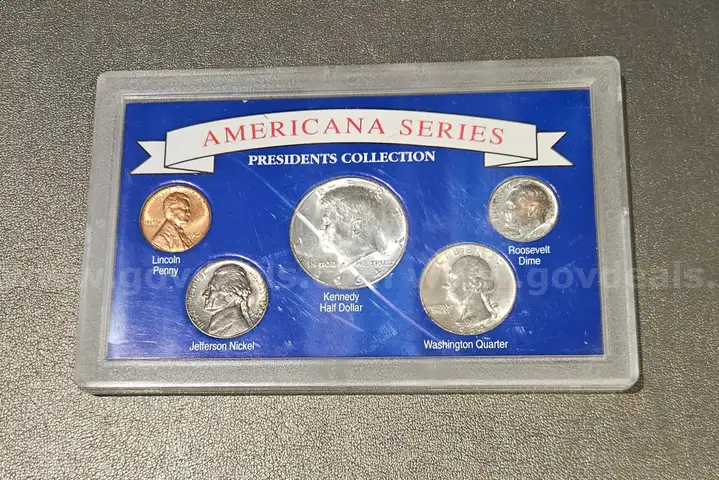 Vintage Rare Coin Set Collection - Silver Half, Dime, Quarter