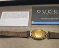 Gucci Watch with Leather Strap