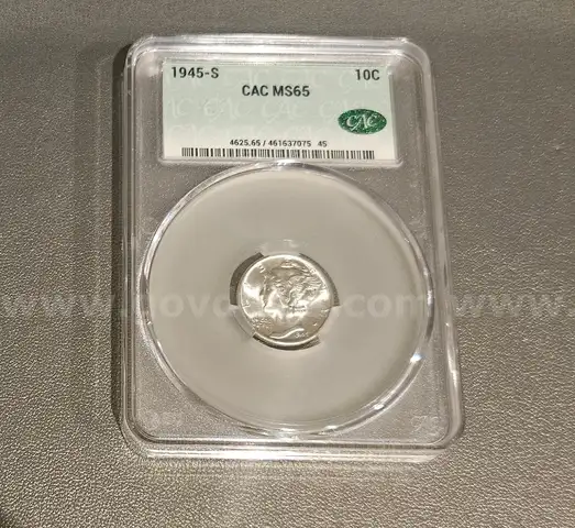 1945-S Mercury Dime MS 65 Coin
