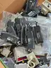 box of keyence and SMC parts- Fiber and pneumatic controllers