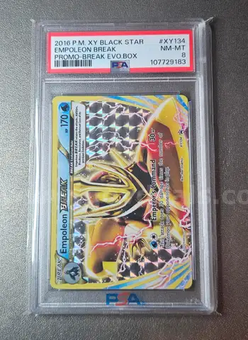 2016 Black Star Empoleon Break Promo Pokemon Card