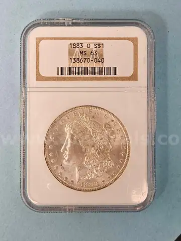 1883 O Morgan Silver Dollar Coin