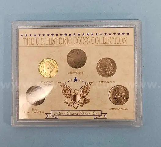 Historic Nickel Collection Set with Racketeer Nickel