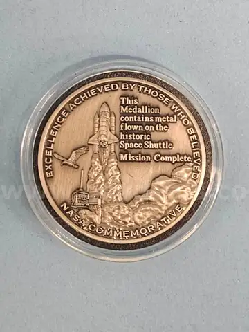The Space Shuttle Commemorative Coin