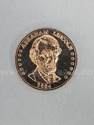 1984 Abraham Lincoln Coin