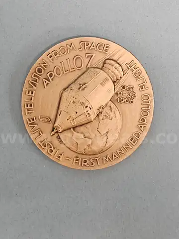 Apollo 7 First Live Telivision from Space