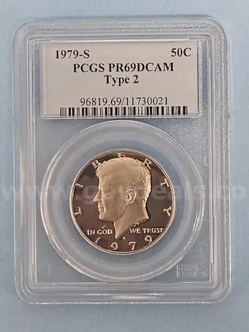 1979-S Kennedy Proof Half Dollar Coin
