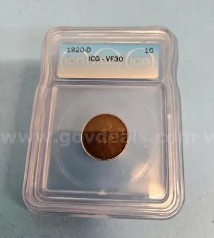 1920-D ICG Penny Coin