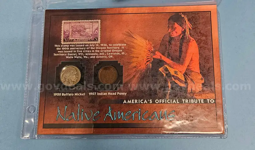 Native American and Westward Migration Coin