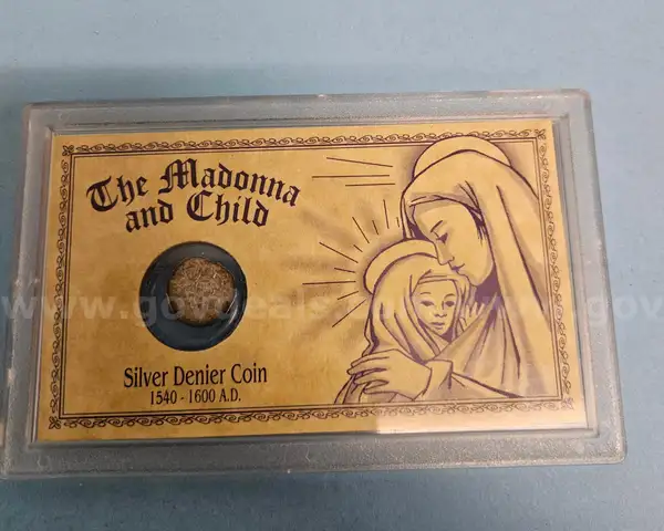 The Madonna and Child Silver Denier Set 1540-1600