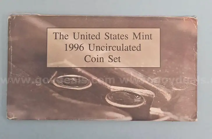 1996 Uncirculated Coin Set