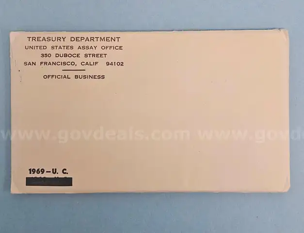 1969 Toned Mint Coin Set