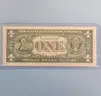 1957 A- Silver Certificate Dollar Bill in Holder