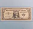 1957 A- Silver Certificate Dollar Bill in Holder