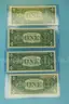 1957 B Set of 4 Sequential Silver Certificates