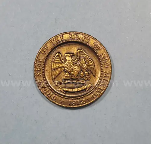 1912 New Mexico Golden Anniversary Seal