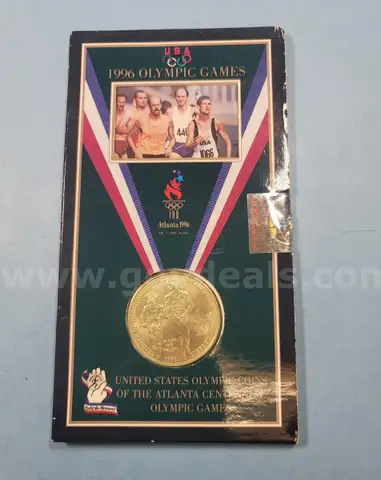 USA 1996 Silver Olympic Games Coin