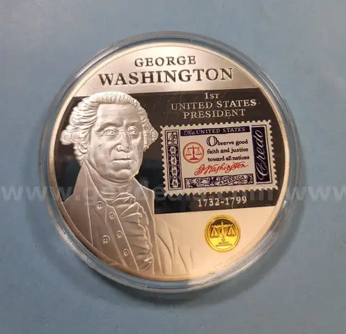 American Credos George Washington Replica Coin