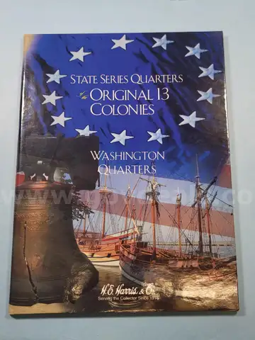 State Series Original 13 Colonies Quarters Book