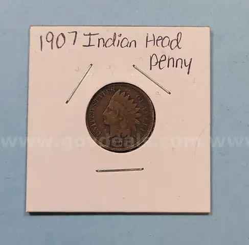 1907 Indian Head Penny