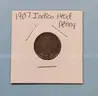 1907 Indian Head Penny