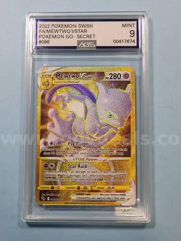 2022 Mewtwo VStar Pokemon Go Secret