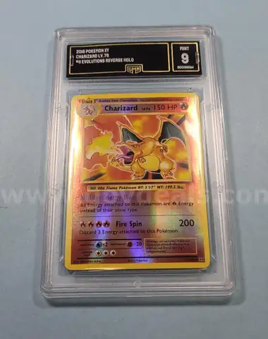 2016 XY Charizard Holo Pokemon Card