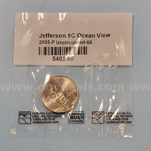 2005-P Ocean View Nickel