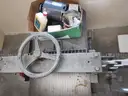 Vintage industrial paper cutter