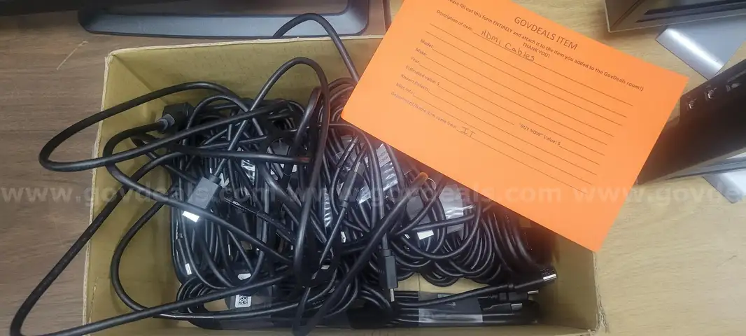 HDMI, VGA, &#x26; DVI Cables LOT