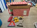 Lot of ADA Tiles and Miscellaneous Items