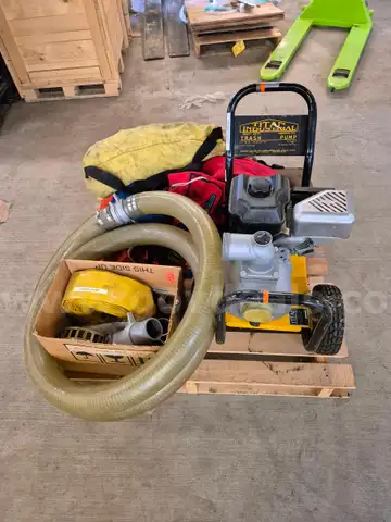 Trash Pump and lot of Ropes