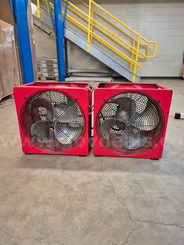 Lot of Super Vac smoke ejectors