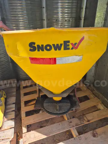 SnowEx salt spreader