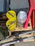 Lot of Bosch Reciprocating Saws & Miscellaneous Items