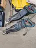 Lot of Bosch Reciprocating Saws & Miscellaneous Items