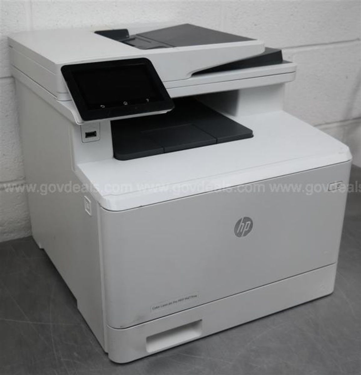 (1)-HP Hewlett Packard Color LaserJet Pro MFP M477fnw Color Laser ...