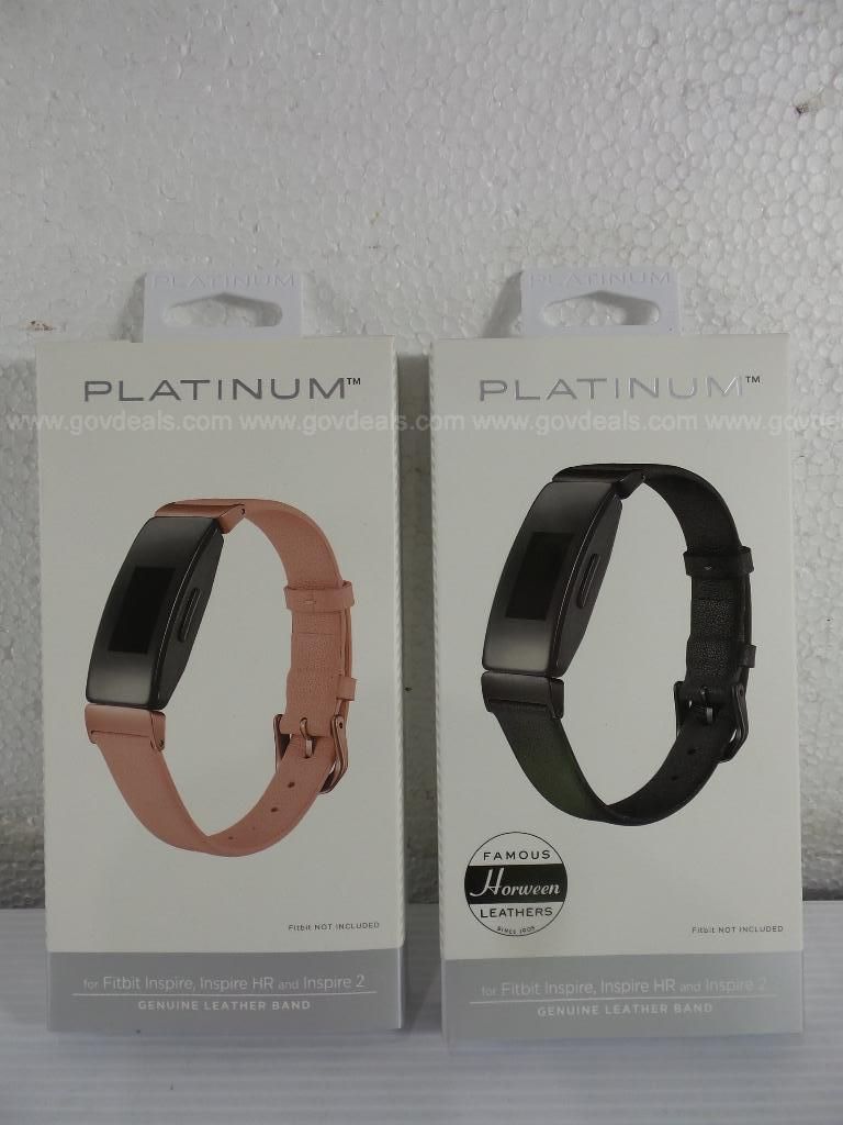 Leather fitbit inspire online hr band