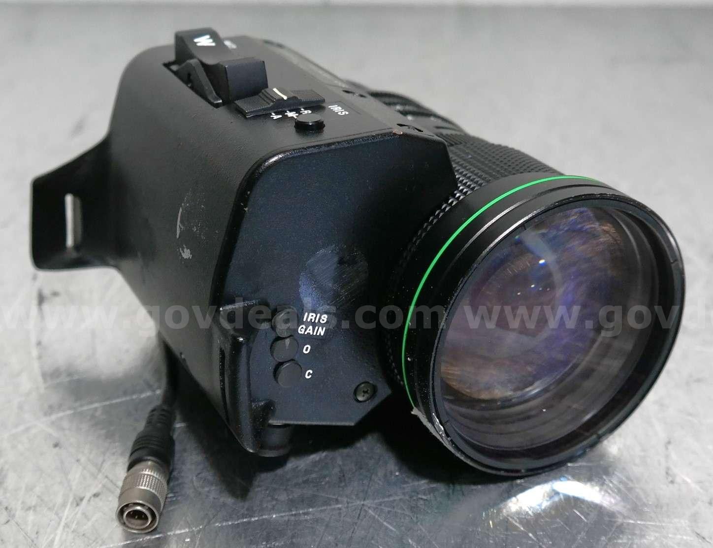 2)- Canon TV Zoom Lens J15x9.5B 9.5-143mm 1:1.8 w/ J15x9.5B4